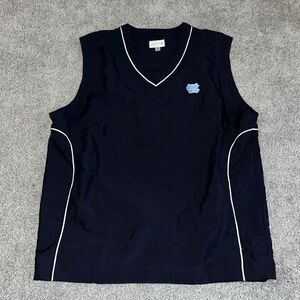 UNC North Carolina Tar Heels Sewn Football Basketball golf wind jacket vest Tall